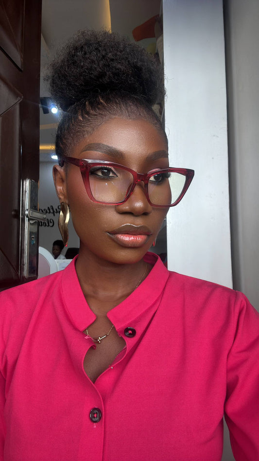 GLASSES 729  (CLEAR LENS  PRESCRIPTION FRAMES, BLUE LIGHT BLOCKING GLASSES)