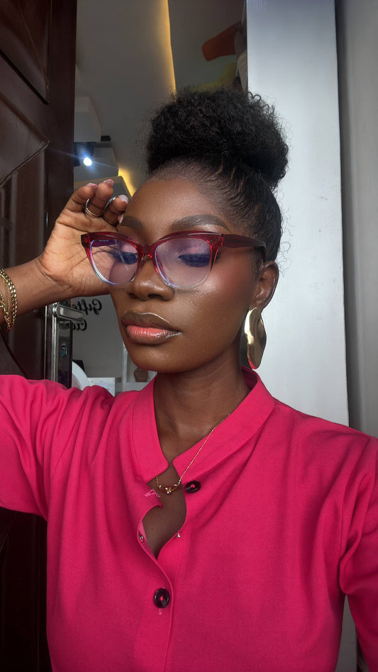 GLASSES 711  (CLEAR LENS  PRESCRIPTION FRAMES, BLUE LIGHT BLOCKING GLASSES)