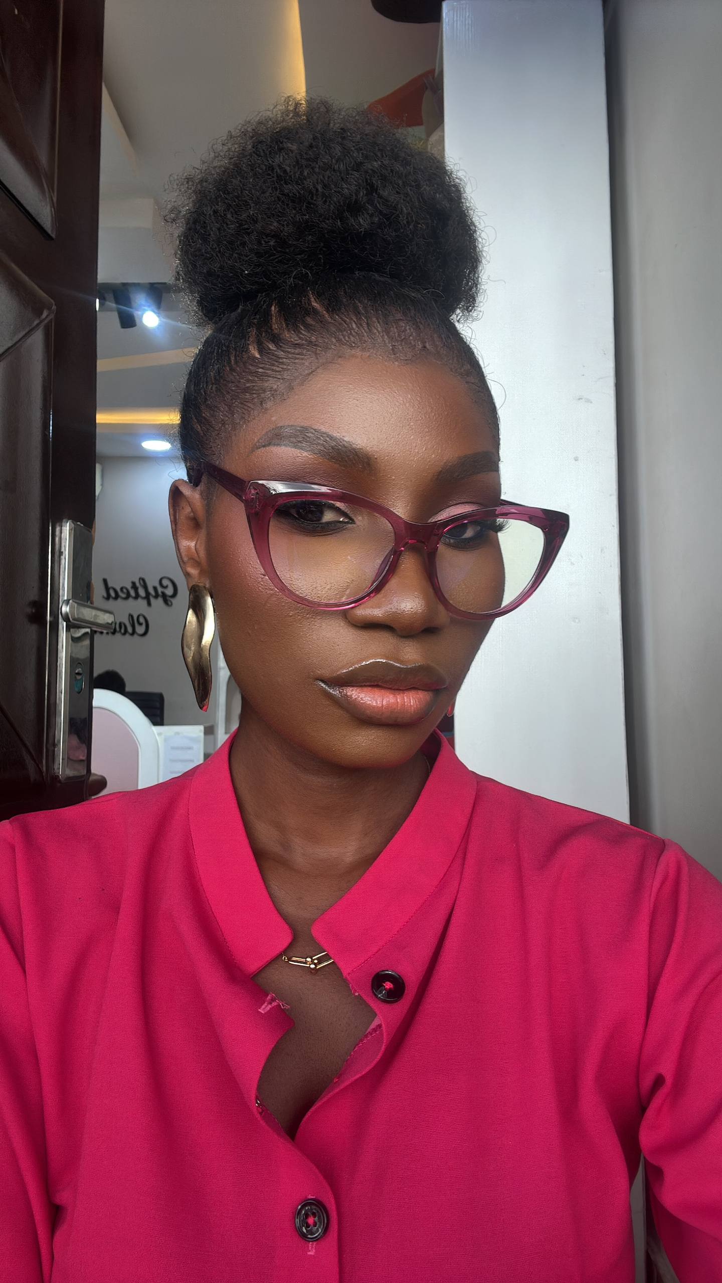 GLASSES 700 (CLEAR LENS , PRESCRIPTION GLASSES, BLUE LIGHT BLOCKING GLASSES)