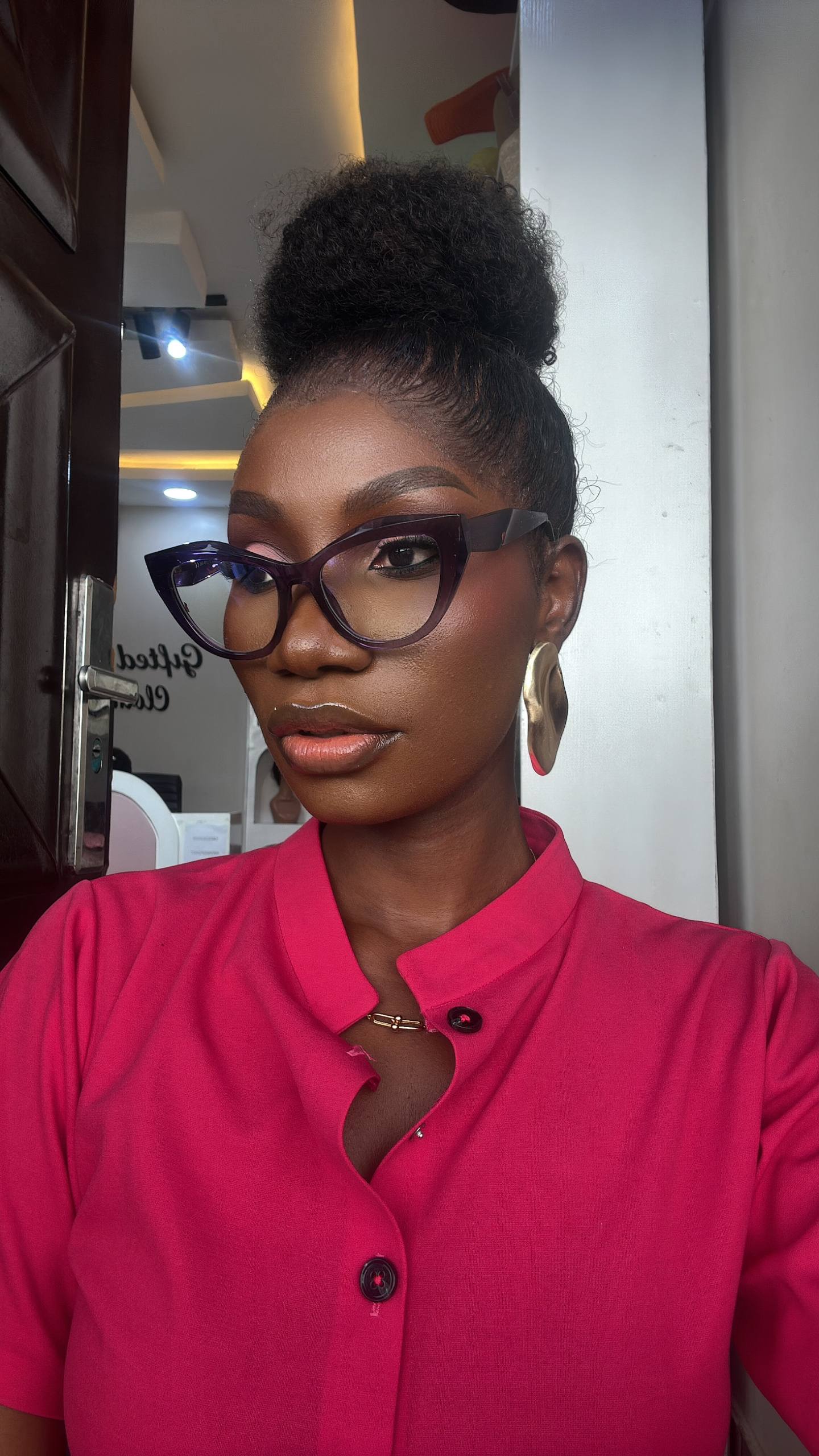 GLASSES 705 (CLEAR LENS  PRESCRIPTION FRAMES, BLUE LIGHT BLOCKING GLASSES)