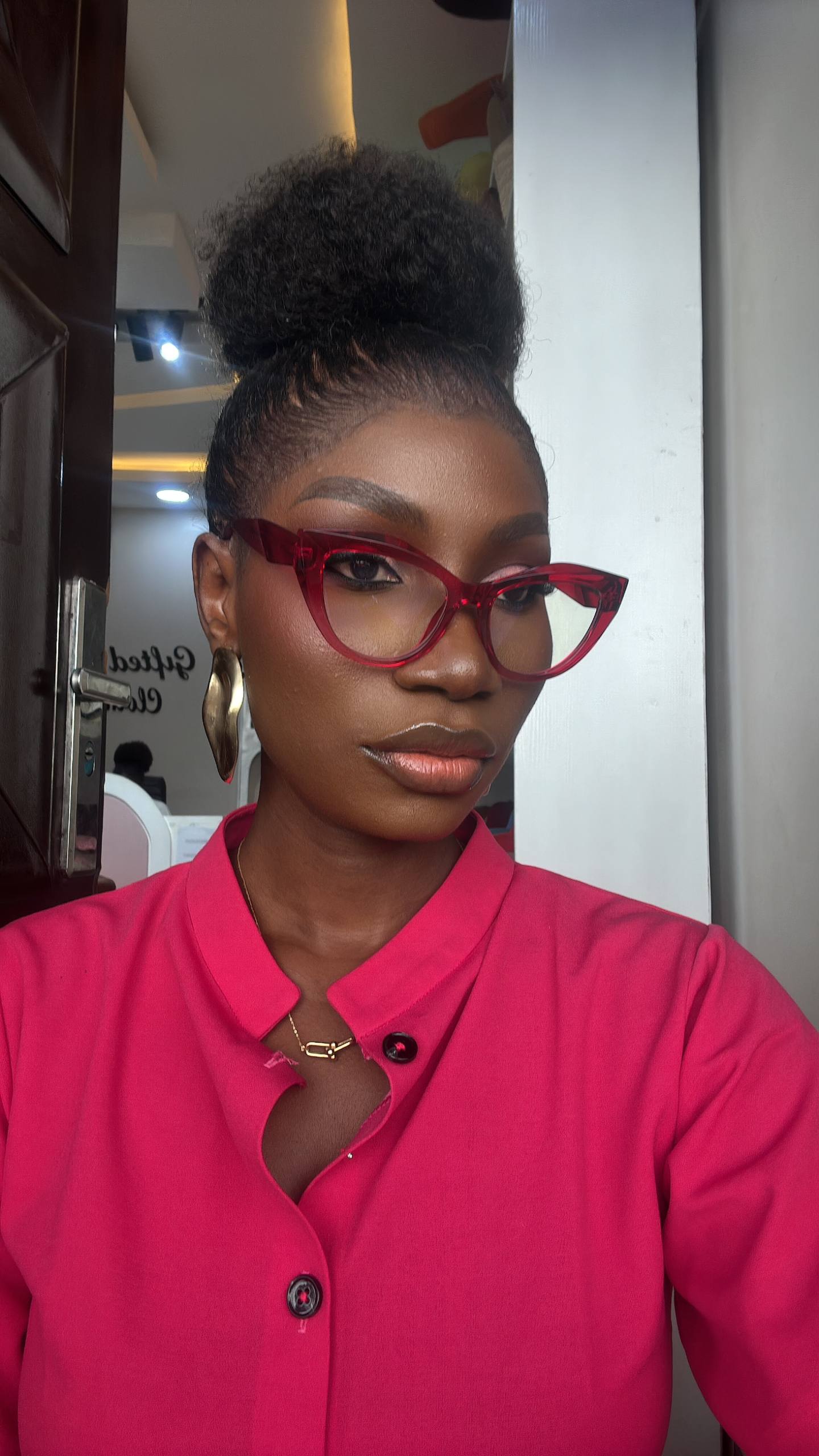 GLASSES 705 (CLEAR LENS  PRESCRIPTION FRAMES, BLUE LIGHT BLOCKING GLASSES)