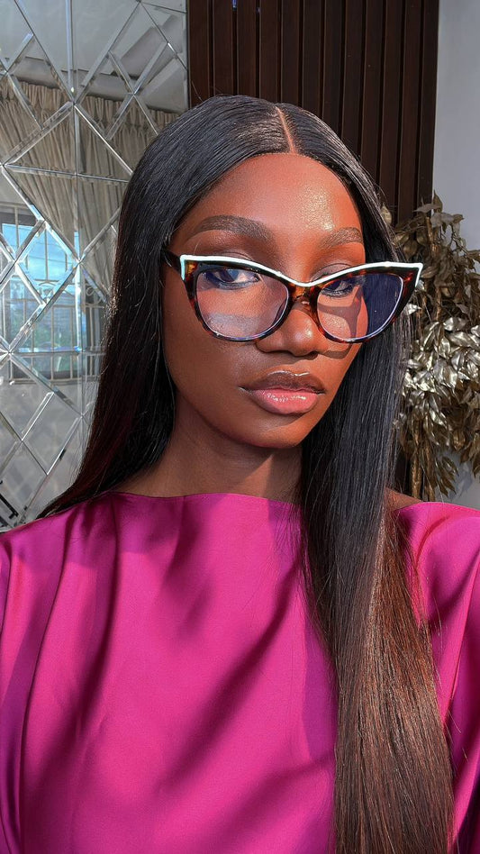 GLASSES 78((CLEAR LENS, PRESCRIPTION BLUE LIGHT BLOCKING GLASSES)